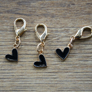 Collection Petits coeurs – noir
