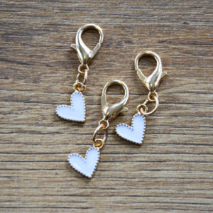 Collection Petits coeurs – blanc