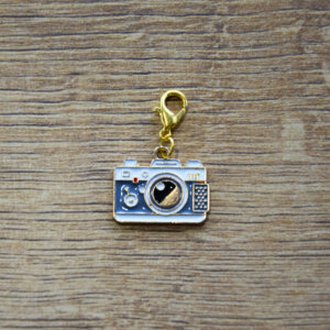 Collection rétro – L&rsquo;appareil photo blanc et gris