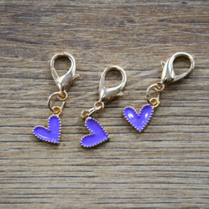 Collection Petits coeurs – violet