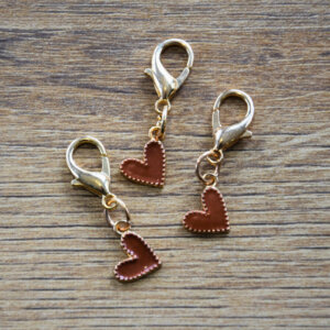 Collection Petits coeurs – marron