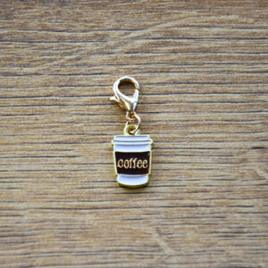 pampilles breloques café à emporter coffee cup pour personnaliser les marque-pages