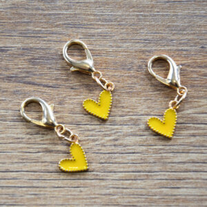 Collection Petits coeurs – jaune