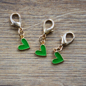 Collection Petits coeurs – vert